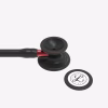 Cardiology-IV_Black-Finish-Chestpiece_Black-Tube_Red-Stem_Black-Headset_05 Littmann® Cardiology IV™- Black-Finish Chestpiece, Black Tube, Red Stem and Black Headset