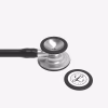 Cardiology-IV_Black-Tube_Stainless_05 Littmann® Cardiology IV™ - Black Tube, Standard-Finish Chestpiece, Stainless Stem and Headset