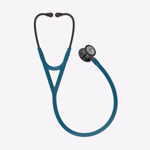 Littmann® Cardiology IV™ -  Caribbean Blue Tube, High Polish Smoke-Finish Chestpiece, Mirror Stem and Smoke Headset