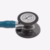 Cardiology-IV_Caribbean-Blue-Tube_04 Littmann® Cardiology IV™ - Caribbean Blue Tube, High Polish Smoke-Finish Chestpiece, Mirror Stem and Smoke Headset