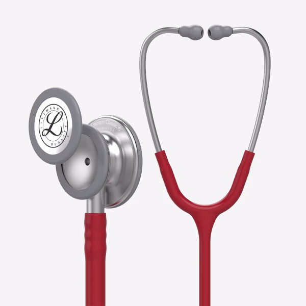 Classic-III_Burgundy-Tube_01 Littmann® Classic III™- Burgundy Tube