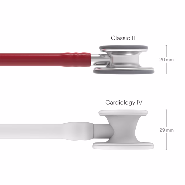 Classic-III_Burgundy-Tube_03 Littmann® Classic III™- Burgundy Tube