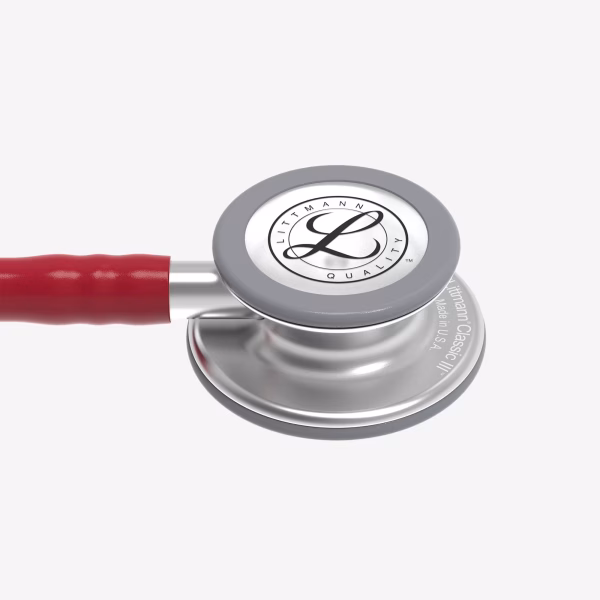 Classic-III_Burgundy-Tube_04 Littmann® Classic III™- Burgundy Tube