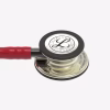 Classic-III_Burgundy-Tube_Champagne-Finish-Chestpiece_Smoke-stemheadset_04 Littmann® Classic III™ - Burgundy Tube, Champagne-Finish Chestpiece, Smoke Stem and Headset