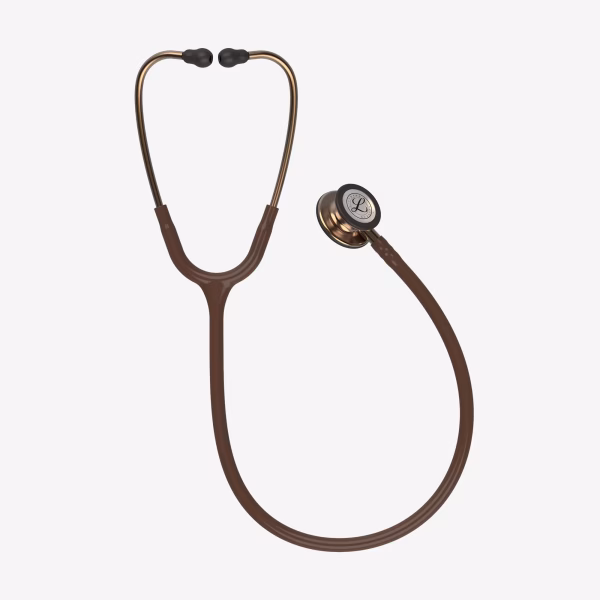 Classic-III_Chocolate-Tube_Copper-Finish-Chestpiece_02 Littmann® Classic III™- Chocolate Tube, Copper-Finish Chestpiece