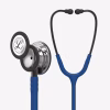 Classic-III_Navy-Blue-Tube_Mirror-Chestpiece_Smoke-StemHeadset_01 Littmann® Classic III™- Navy Blue Tube, Mirror - Finish Chestpiece, Smoke Stem and Headset