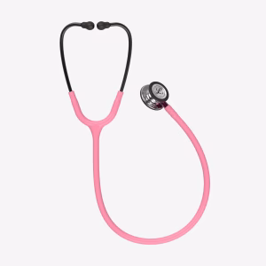 Classic-III_Pearl-Pink-Tube_Mirror-Chestpiece_Pink-Stem_Smoke-Headset_02 Littmann® Classic III™- Pearl Pink Tube, Mirror Chestpiece, Pink Stem & Smoke Headset