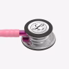 Classic-III_Pearl-Pink-Tube_Mirror-Chestpiece_Pink-Stem_Smoke-Headset_04 Littmann® Classic III™- Pearl Pink Tube, Mirror Chestpiece, Pink Stem & Smoke Headset