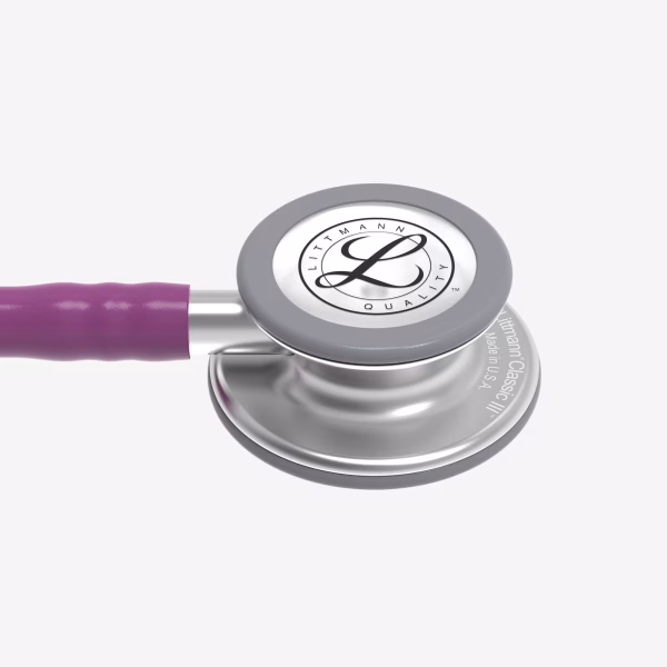 Classic-III_Plum-Tube_04 Littmann® Classic III™- Plum Tube
