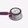 Classic-III_Plum-Tube_Mirror-Chestpiece_Pink-Stem_Smoke-Headset_04 Littmann® Classic III™- Plum Tube, Mirror Chestpiece, Pink Stem & Smoke Headset