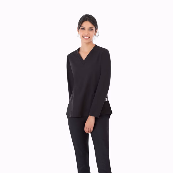 Farrah_Modest_Black_01 Farrah™ Modest Straight Scrub