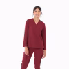 Farrah_Modest_Maroon_02 Farrah™ Modest Straight Scrub
