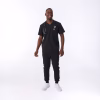 Jeff_Black_01 Jeff™ Double Pocket Scrub Top