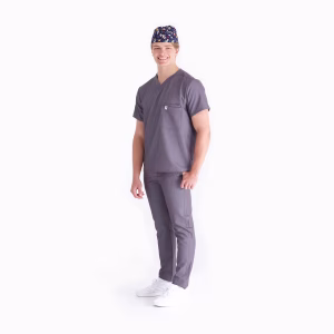Jeff™ Double Pocket Scrub Top
