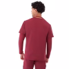 Jeff_Maroon_05 Jeff™ Double Pocket Scrub Top