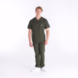 Jeff™ Double Pocket Scrub Top