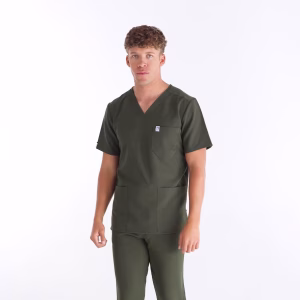 Leo™ Three Pocket Scrub Top