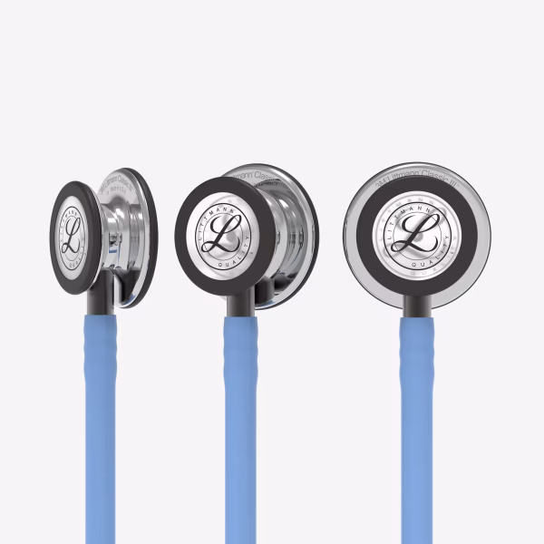 Littmann®-Classic-III™-Ceil-Blue-Tube-Mirror-Chestpiece-Smoke-Stem-and-Smoke-Headset_04 Littmann® Classic III™- Ceil Blue Tube, Mirror Chestpiece, Smoke Stem and Smoke Headset