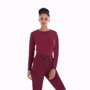 Maroon_Female_Underscrubs_02 ScrubLab Female Underscrubs