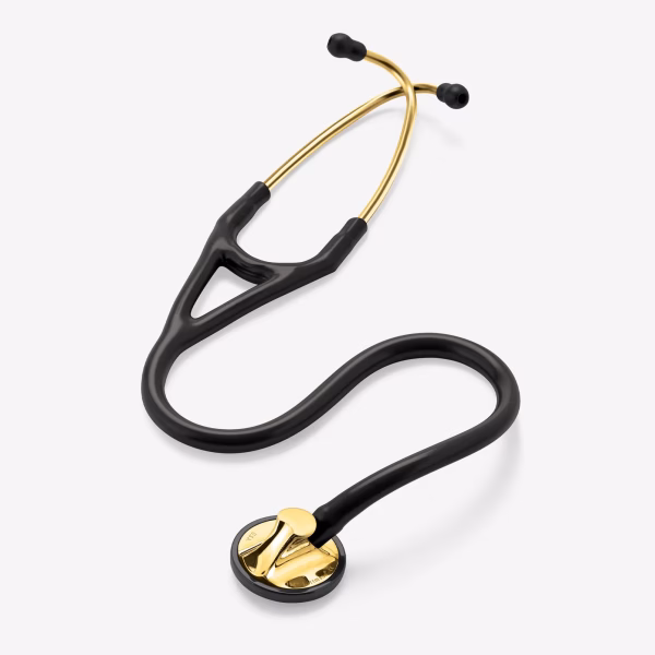 Littmann® Master Cardiology™- Black Tube, Brass-Finish Chestpiece