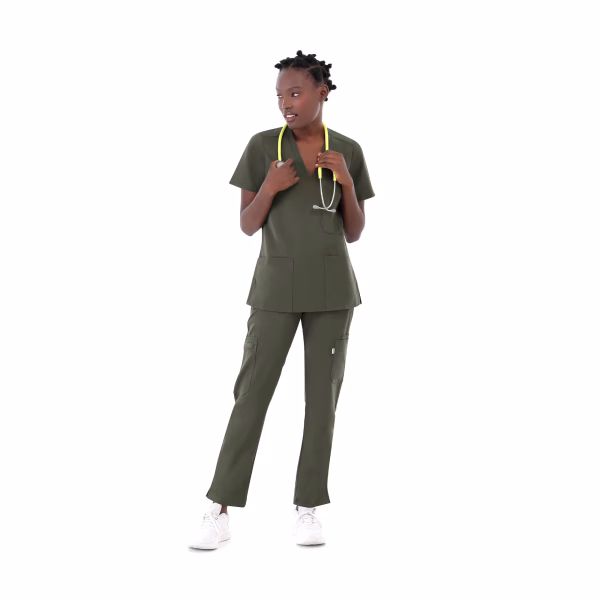 Meg_Olive-Green_01 Meg™ Straight Leg Cargo Pants