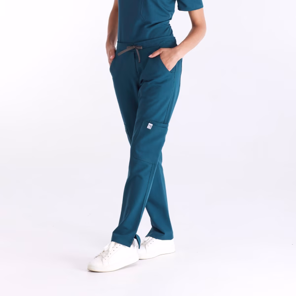 Meg_Petrol_03 Meg™ Straight Leg Cargo Pants