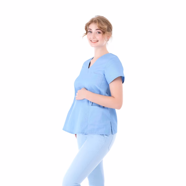 Susie_Powder-Blue_02 Susie™ Maternity Top