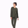 Zara_Modest_Olive-Green_01 Zara™ Modest Split Scrub