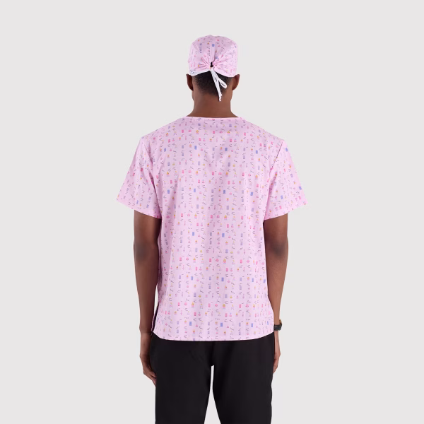Frosty-Pink-ScrubLab_Men_Caps_03 Frosty Pink Cap - Male