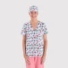 Jingle-Dino-ScrubLab_Women_Caps_01 Jingle Dino Cap - Female