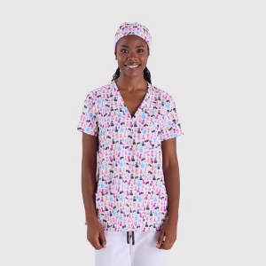 Meow-Magic-ScrubLab_Women_Caps_01 Meow Magic Cap - Female