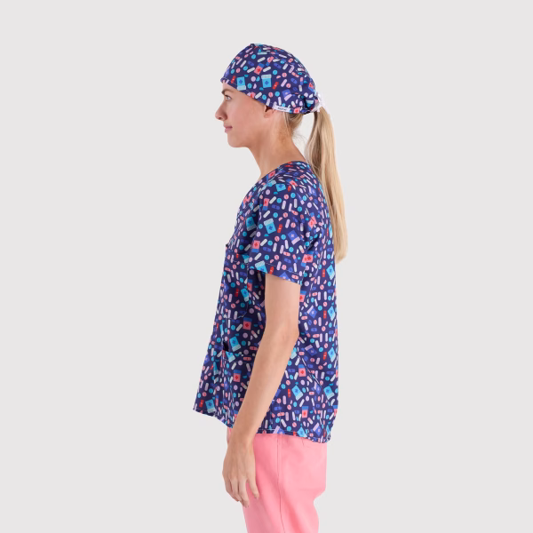 Mighty-Meds-ScrubLab_Women_Caps_02 Mighty Meds Cap - Female