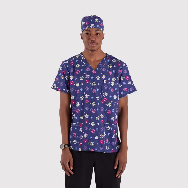 Paw-Print-ScrubLab_Men_Caps_01 Paw Print Cap - Male