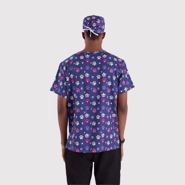 Paw-Print-ScrubLab_Men_Caps_03 Paw Print Cap - Male