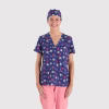 Paw-Print-ScrubLab_Women_Caps_01 Paw Print Cap - Female
