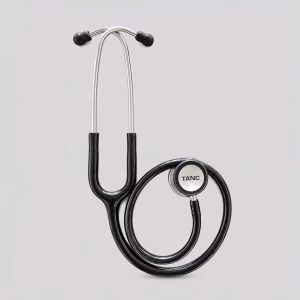 TANC Classic Stainless Steel Stethoscope - Black