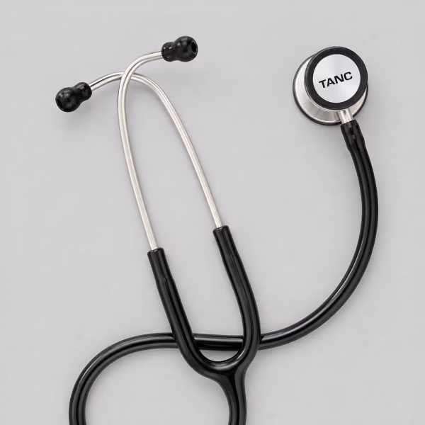 TANC-Stethoscope-Black-2 TANC Classic Stainless Steel Stethoscope - Black