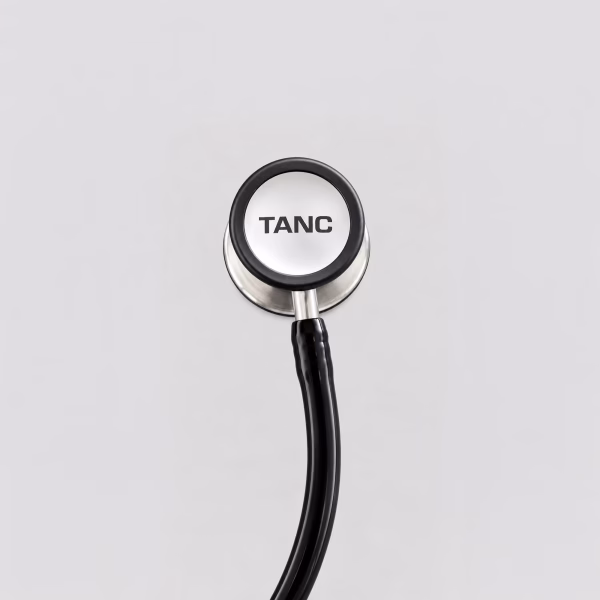 TANC-Stethoscope-Black-3 TANC Classic Stainless Steel Stethoscope - Black