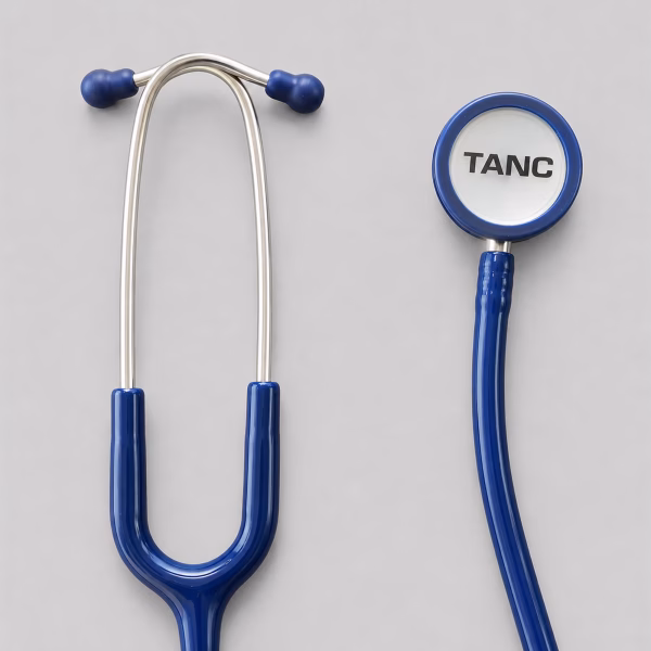 TANC-Stethoscope-Navy-Blue-2 TANC Classic Stainless Steel Stethoscope - Navy Blue